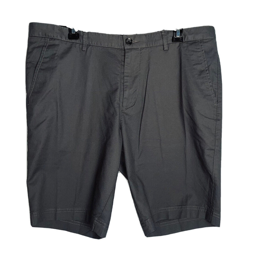 Hugo Boss Mens Size 42 Waist Slice Dark Gray Shorts NWT‎